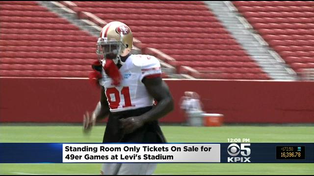 49ers Offer Standing Room Only Tickets At Sold Out Levi S Stadium